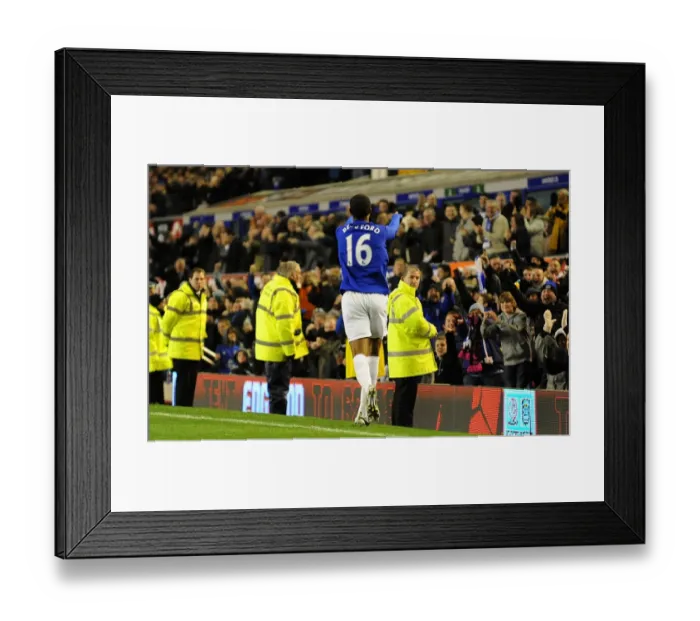 Framed Print : Jermaine Beckford's Thrilling Goal Celebration: Everton's First Against Bolton Wanderers (10 November 2010) Framed Print : Jermaine Beckford's Thrilling Goal Celebration: Everton's First Against Bolton Wanderers (10 November 2010)