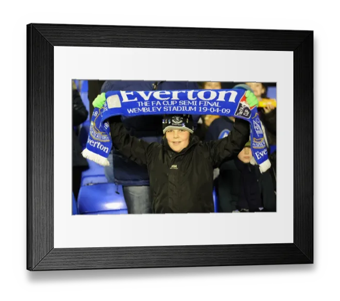 Framed Print : Young Everton Fan's Thrill at Goodison Park: Everton vs. Bolton Wanderers, Barclays Premier League (November 10, 2010) Framed Print : Young Everton Fan's Thrill at Goodison Park: Everton vs. Bolton Wanderers, Barclays Premier League (November 10, 2010)