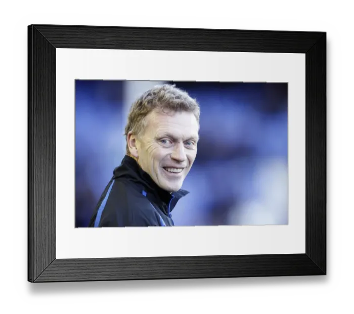 Framed Print : Soccer - Barclays Premier League - Everton v West Bromwich Albion - Goodison Park