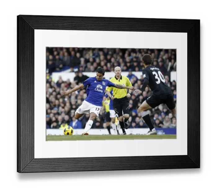 Framed Print : Tim Cahill's Thunderous Shot: Everton vs. West Bromwich Albion, Premier League (27 November 2010) Framed Print : Tim Cahill's Thunderous Shot: Everton vs. West Bromwich Albion, Premier League (27 November 2010)