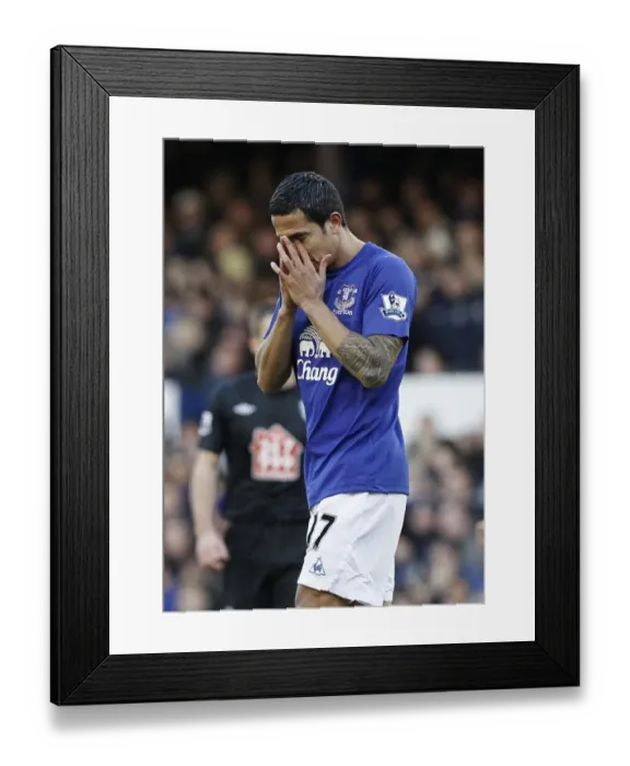 Framed Print : Tim Cahill's Regret: A Missed Goal Opportunity for Everton vs. West Bromwich Albion (November 2010) Framed Print : Tim Cahill's Regret: A Missed Goal Opportunity for Everton vs. West Bromwich Albion (November 2010)