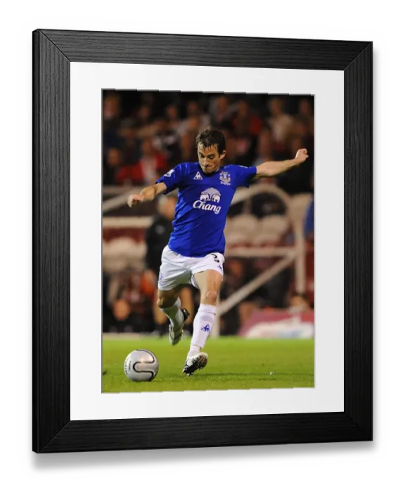 Framed Print : Leighton Baines in Action: Everton vs. Brentford, Carling Cup Third Round, Griffin Park (September 2010) Framed Print : Leighton Baines in Action: Everton vs. Brentford, Carling Cup Third Round, Griffin Park (September 2010)