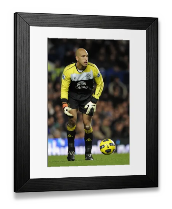 Framed Print : Tim Howard in Action: Chelsea vs. Everton, Barclays Premier League (4 December 2010), Stamford Bridge Framed Print : Tim Howard in Action: Chelsea vs. Everton, Barclays Premier League (4 December 2010), Stamford Bridge