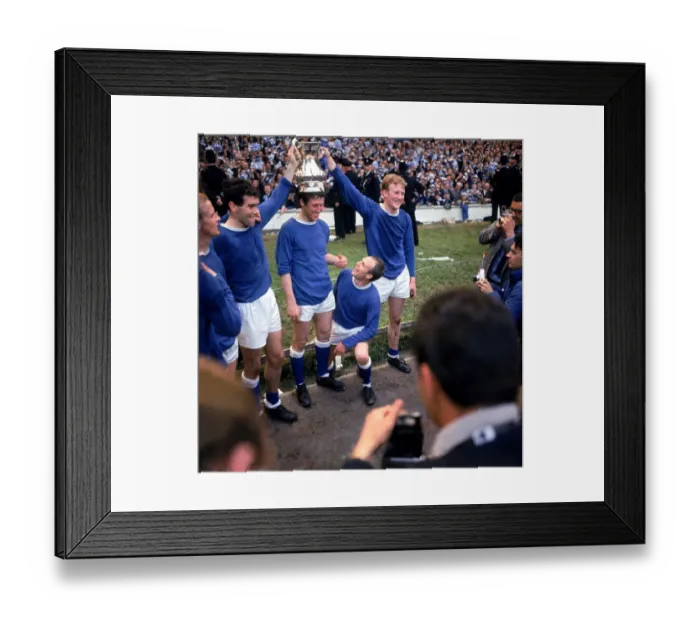 Framed Print : Everton FC: Triumphant FA Cup Victory - 1966: The Coronation of Brian Harris Framed Print : Everton FC: Triumphant FA Cup Victory - 1966: The Coronation of Brian Harris