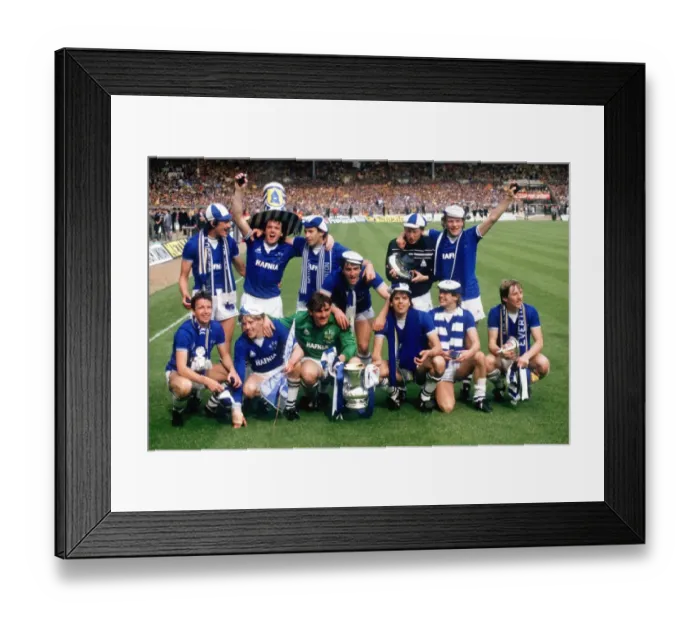 Framed Print : Soccer - FA Cup Final - Everton v Watford Framed Print : Soccer - FA Cup Final - Everton v Watford