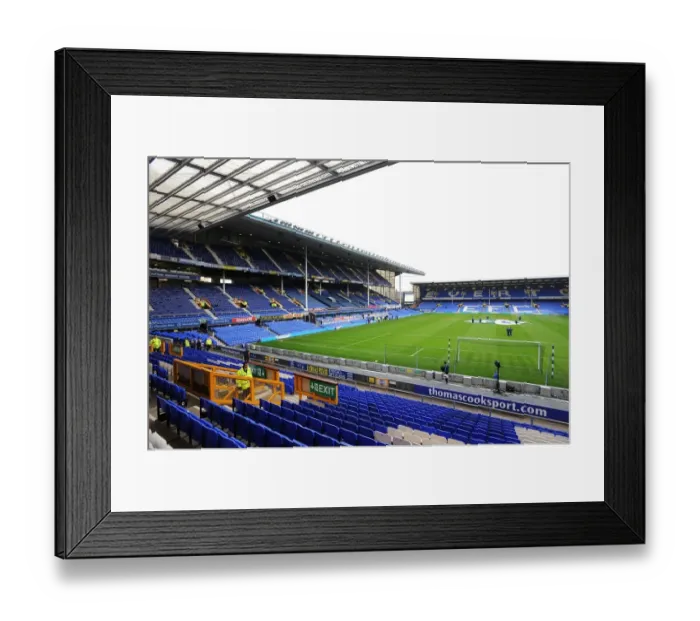 Framed Print : The Grand Stadium of Everton FC: A Glance into Goodison Park Framed Print : The Grand Stadium of Everton FC: A Glance into Goodison Park