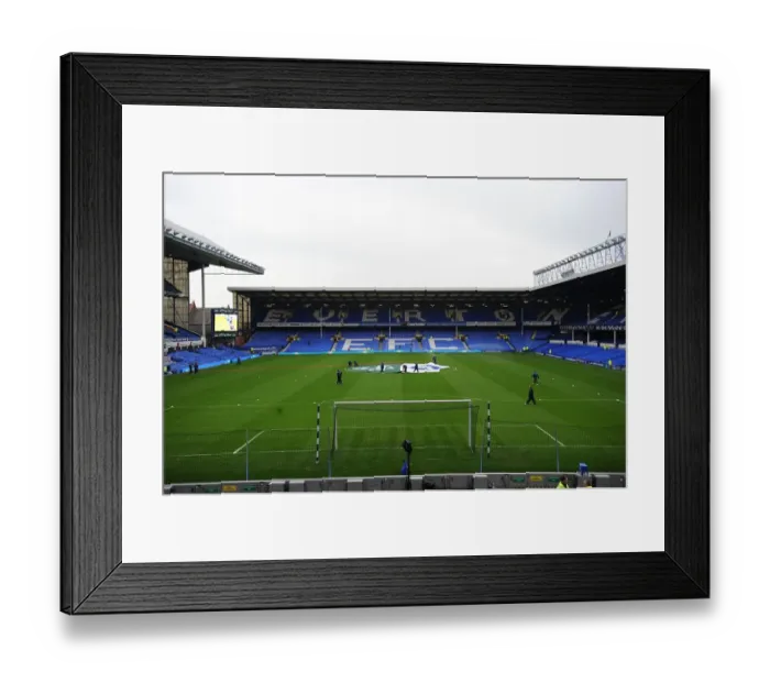 Framed Print : A Grandstand View of Goodison Park: Everton Football Club's Iconic Home Stadium Framed Print : A Grandstand View of Goodison Park: Everton Football Club's Iconic Home Stadium