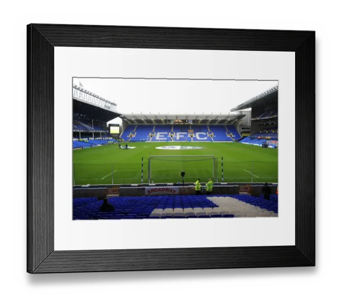Framed Print : Goodison Park: A Grand Stadium - Home of Everton Football Club Framed Print : Goodison Park: A Grand Stadium - Home of Everton Football Club
