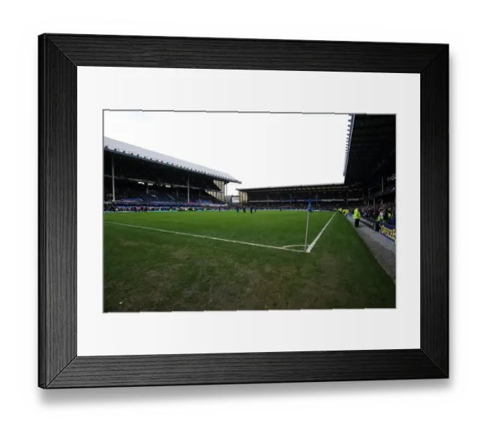 Framed Print : A Grandstand View of Goodison Park: Home of Everton Football Club Framed Print : A Grandstand View of Goodison Park: Home of Everton Football Club