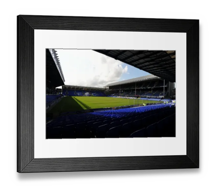 Framed Print : Goodison Park: Everton Football Club's Iconic Home Framed Print : Goodison Park: Everton Football Club's Iconic Home