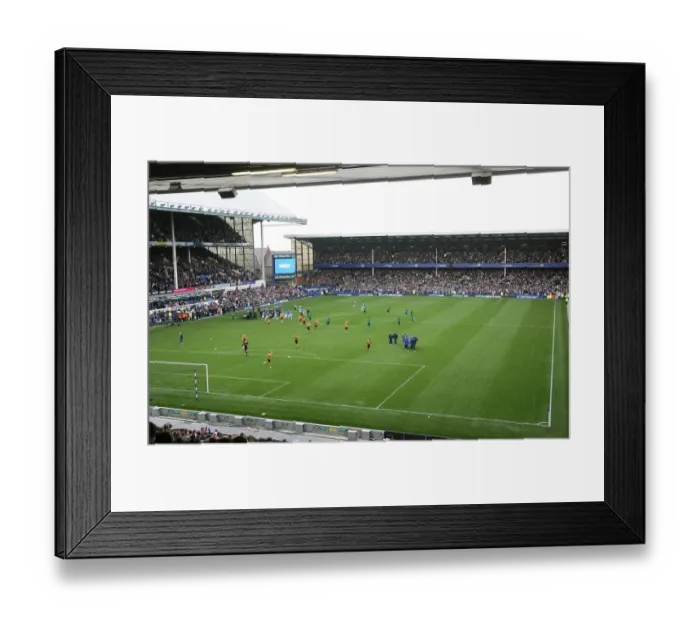 Framed Print : Pre-Match Serenity at Goodison Park: Everton Football Club's Home Framed Print : Pre-Match Serenity at Goodison Park: Everton Football Club's Home