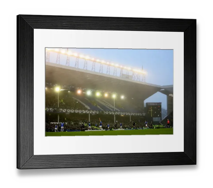 Framed Print : The Heart of Everton Football Club: Goodison Park in Action Framed Print : The Heart of Everton Football Club: Goodison Park in Action
