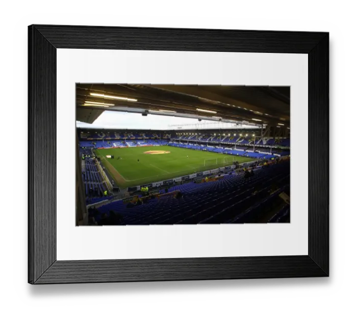 Framed Print : Grandstand View: Everton's Home - Goodison Park