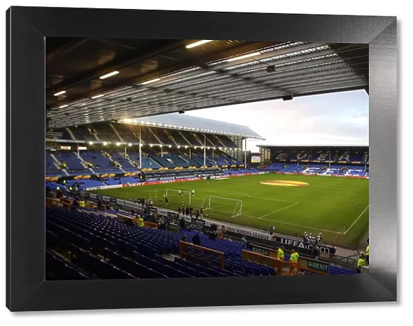Goodison Park: The Home of Everton Football Club - A Grand Stadium View
