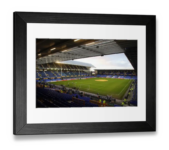 Framed Print : Goodison Park: The Home of Everton Football Club - A Grand Stadium View Framed Print : Goodison Park: The Home of Everton Football Club - A Grand Stadium View