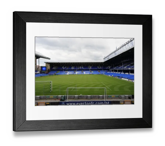 Framed Print : A Grand Stadium: Everton Football Club's Home - Goodison Park Framed Print : A Grand Stadium: Everton Football Club's Home - Goodison Park