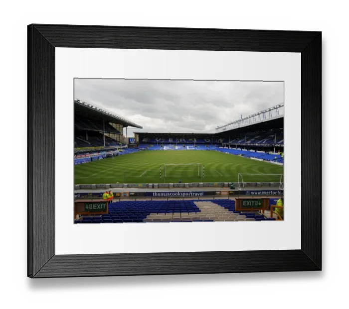 Framed Print : Grandstand View: Experience Everton Football Club's Home at Goodison Park Framed Print : Grandstand View: Experience Everton Football Club's Home at Goodison Park