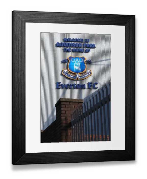 Framed Print : Goodison Park: Everton Football Club's Iconic Home Framed Print : Goodison Park: Everton Football Club's Iconic Home