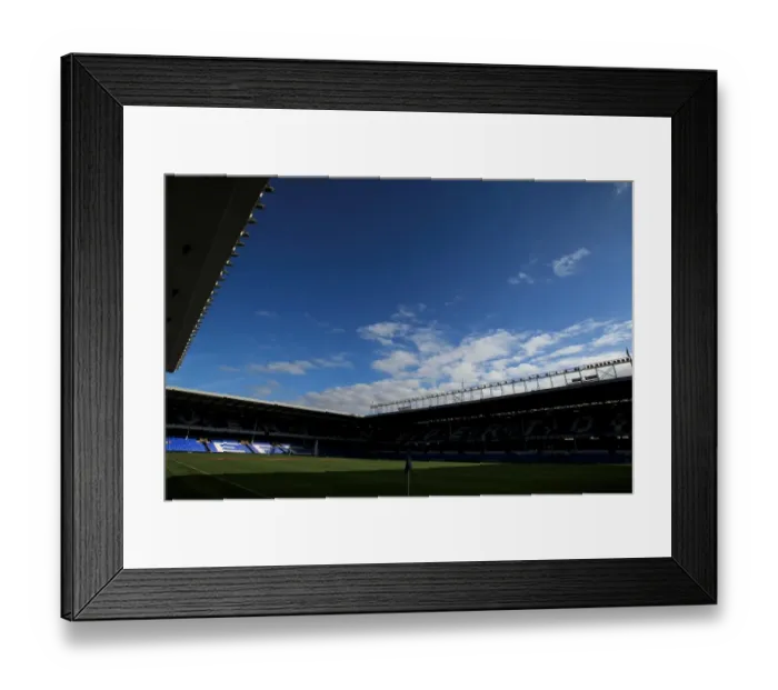 Framed Print : Goodison Park: The Sacred Ground of Everton Football Club Framed Print : Goodison Park: The Sacred Ground of Everton Football Club