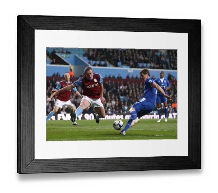 Framed Print : Pressure Cooker: Diniyar Bilyaletdinov Faces Off Against Richard Dunne at Everton-Aston Villa Framed Print : Pressure Cooker: Diniyar Bilyaletdinov Faces Off Against Richard Dunne at Everton-Aston Villa