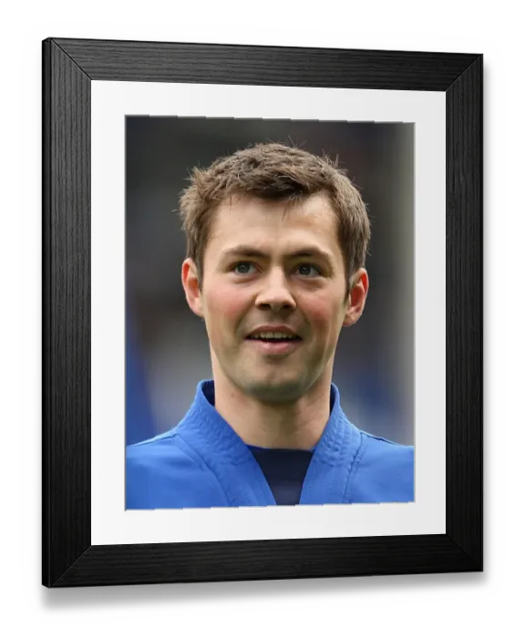 Framed Print : Everton's Russian Star: Diniyar Bilyaletdinov