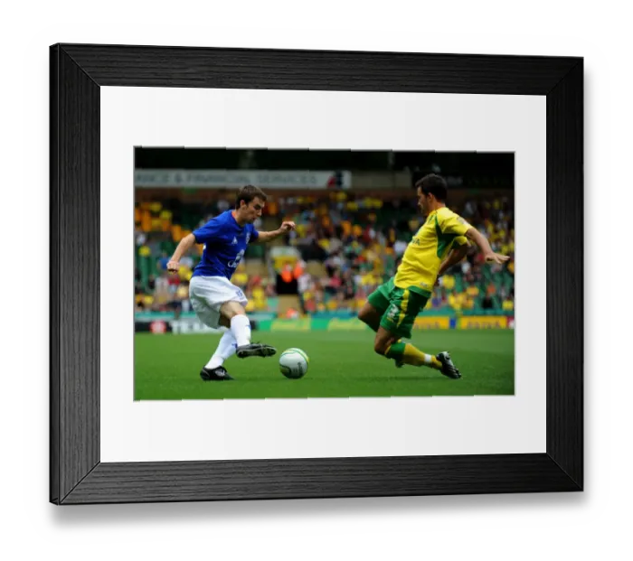Framed Print : Seamus Coleman vs. Adam Drury: A Football Showdown - Everton's Star vs. Norwich City's Defender Framed Print : Seamus Coleman vs. Adam Drury: A Football Showdown - Everton's Star vs. Norwich City's Defender