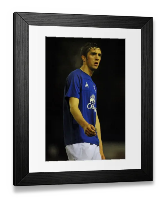 Framed Print : Everton's Unyielding Sentinel: Shane Duffy Framed Print : Everton's Unyielding Sentinel: Shane Duffy