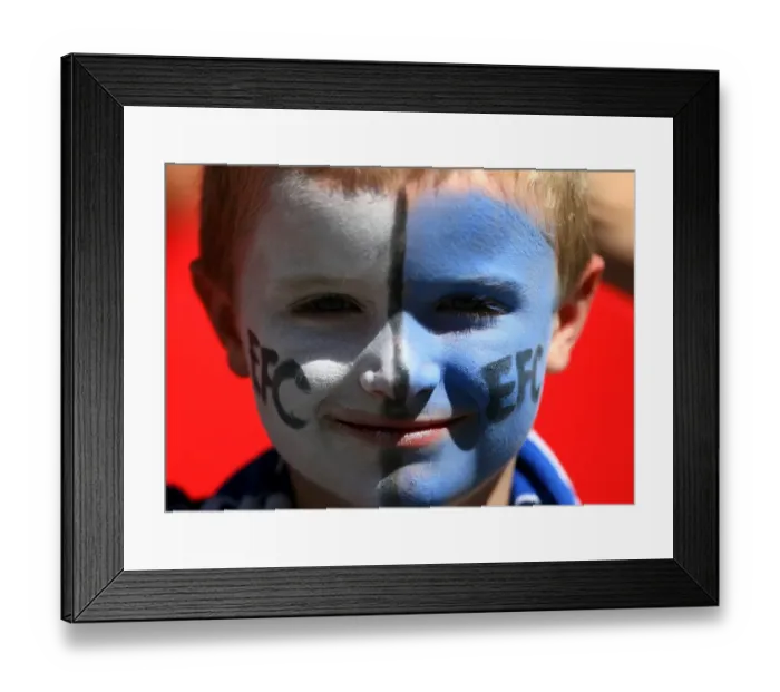 Framed Print : Young Everton Fan's Thrill at Wembley: FA Cup Final vs. Chelsea Framed Print : Young Everton Fan's Thrill at Wembley: FA Cup Final vs. Chelsea