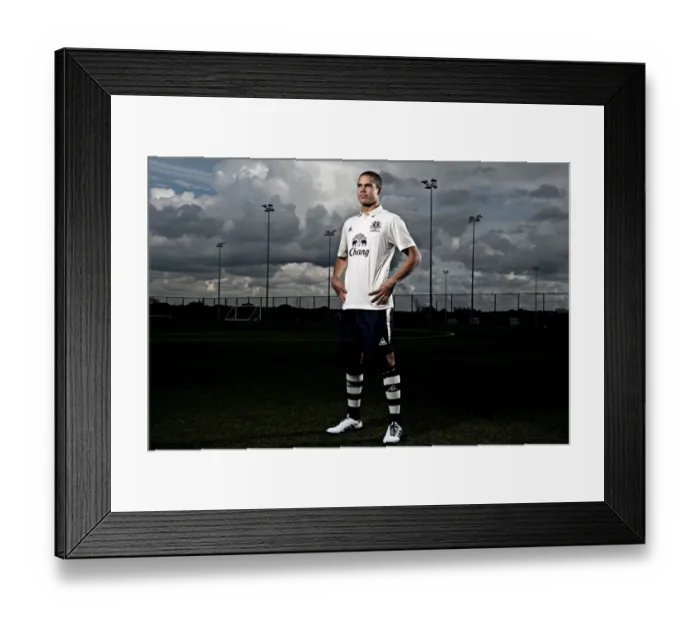 Framed Print : Jack Rodwell: Everton Football Club's Tenacious Midfielder Framed Print : Jack Rodwell: Everton Football Club's Tenacious Midfielder