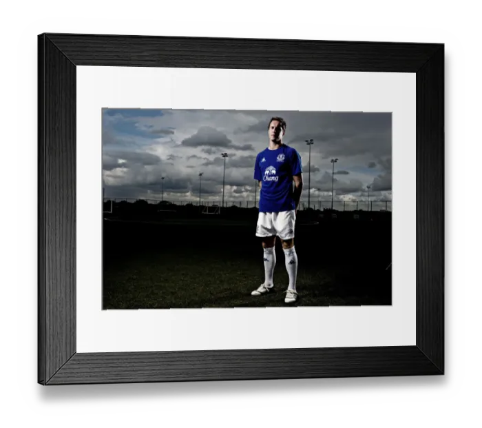 Framed Print : Phil Jagielka Framed Print : Phil Jagielka