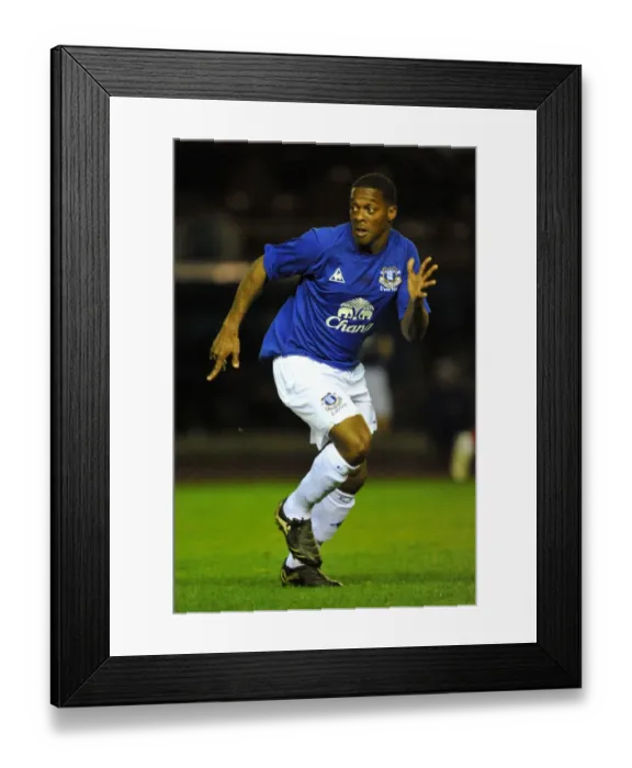 Framed Print : Everton's Unyielding Striker: Kieran Agard Framed Print : Everton's Unyielding Striker: Kieran Agard