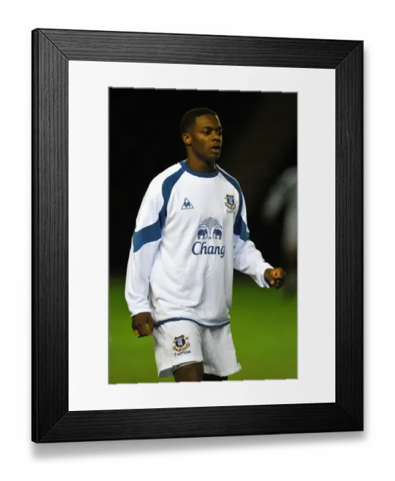 Framed Print : Everton's Unyielding Striker: The Determination of Kieran Agard Framed Print : Everton's Unyielding Striker: The Determination of Kieran Agard