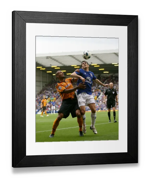 Framed Print : Intense Battle for Ball Possession: Baines vs. Henry Framed Print : Intense Battle for Ball Possession: Baines vs. Henry