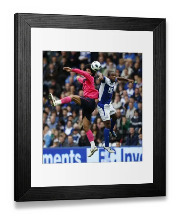 Framed Print : Fellaini vs. Jerome: A Battle for Ball Supremacy
