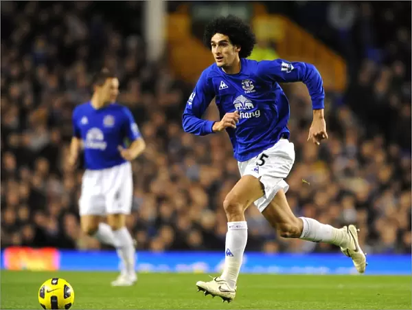 Marouane Fellaini in Action: Everton vs. Bolton Wanderers (10 November 2010)
