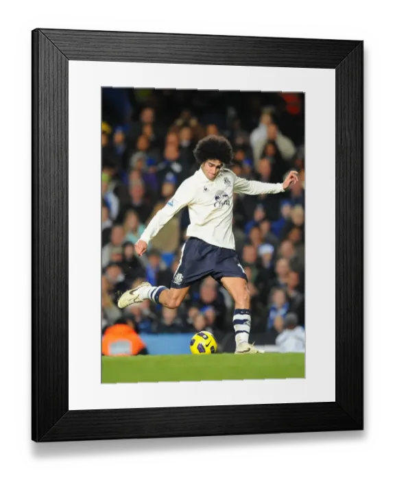 Framed Print : Marouane Fellaini: Everton's Powerful Midfield Enforcer Framed Print : Marouane Fellaini: Everton's Powerful Midfield Enforcer