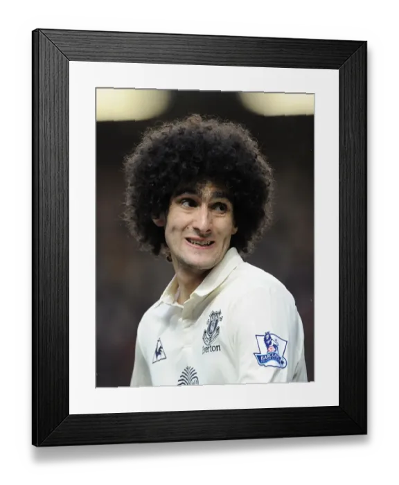 Framed Print : Everton's Powerhouse: Marouane Fellaini Framed Print : Everton's Powerhouse: Marouane Fellaini
