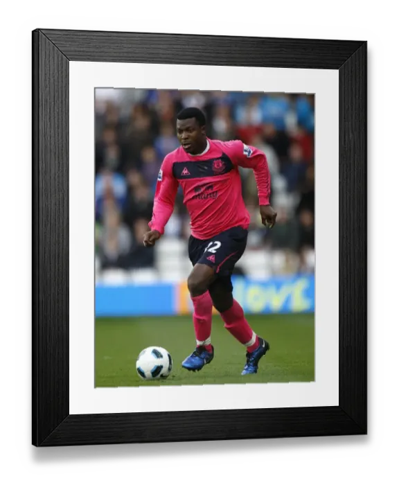 Framed Print : Everton's Powerhouse: Ayegbeni Yakubu