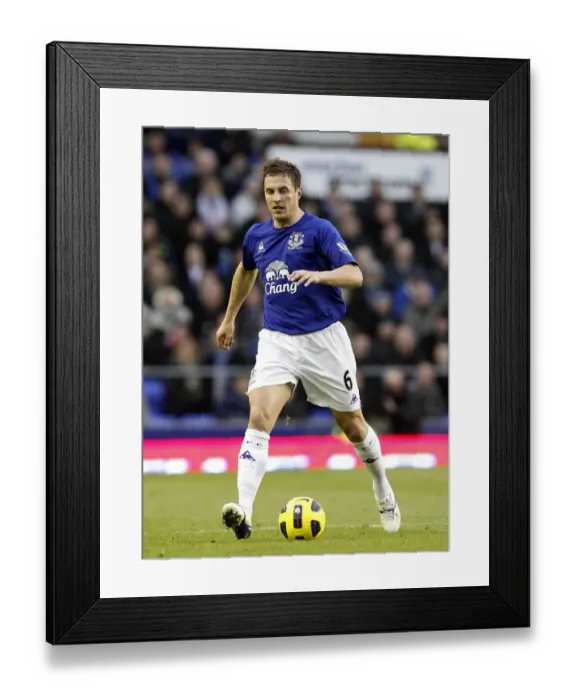 Framed Print : Phil Jagielka at Goodison Park: Everton vs Wigan Athletic, Barclays Premier League (11 December 2010) Framed Print : Phil Jagielka at Goodison Park: Everton vs Wigan Athletic, Barclays Premier League (11 December 2010)