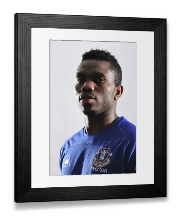 Framed Print : Everton Legend: Joseph Yobo