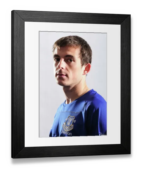 Framed Print : Leighton Baines Framed Print : Leighton Baines