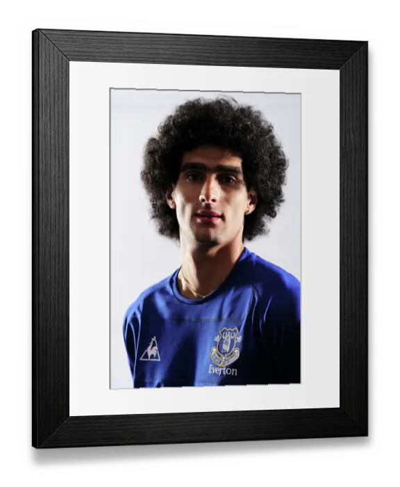 Framed Print : Marouane Fellaini Framed Print : Marouane Fellaini