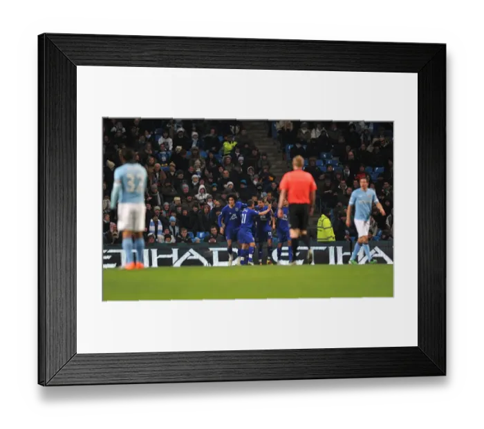Framed Print : Tim Cahill's Thrilling Opener: Everton Players Celebrate Against Manchester City (December 2010) Framed Print : Tim Cahill's Thrilling Opener: Everton Players Celebrate Against Manchester City (December 2010)