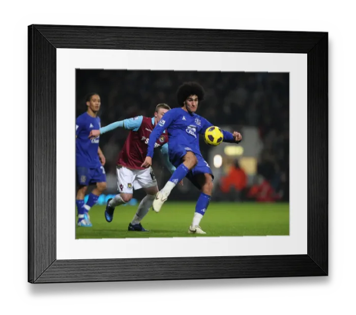 Framed Print : Marouane Fellaini's Heroic Clearance: Everton Salvage a Point at West Ham United (December 26, 2010) Framed Print : Marouane Fellaini's Heroic Clearance: Everton Salvage a Point at West Ham United (December 26, 2010)