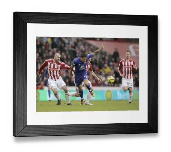 Framed Print : Barclays Premier League - Stoke City v Everton - Britannia Stadium Framed Print : Barclays Premier League - Stoke City v Everton - Britannia Stadium