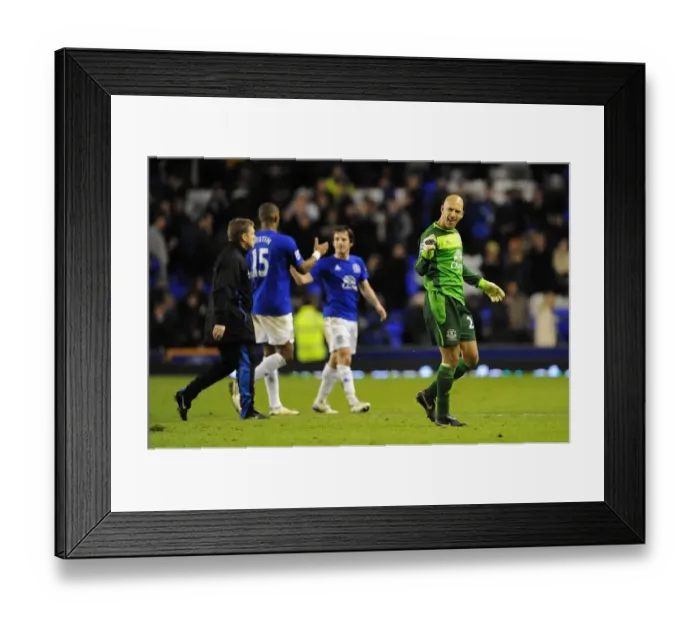 Framed Print : Everton's Glory: Triumph over Tottenham Hotspur in the Barclays Premier League (05.01.2011, Goodison Park) Framed Print : Everton's Glory: Triumph over Tottenham Hotspur in the Barclays Premier League (05.01.2011, Goodison Park)