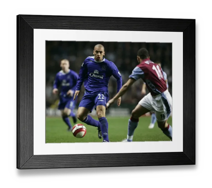Framed Print : Aston Villa v Everton Framed Print : Aston Villa v Everton
