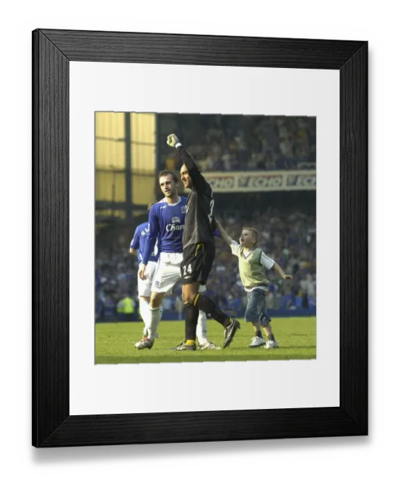 Framed Print : Everton v Charlton Athletic Framed Print : Everton v Charlton Athletic