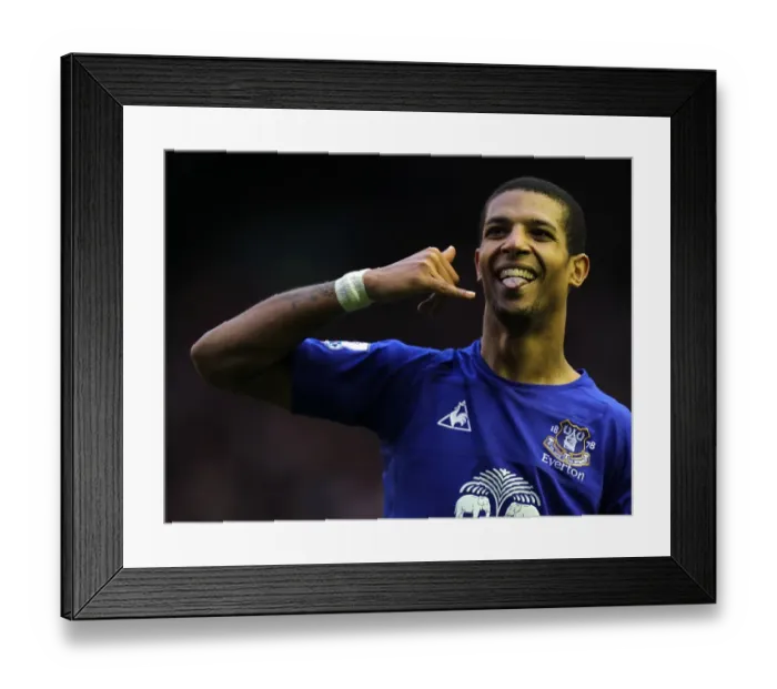 Framed Print : Everton's Double Victory: Jermaine Beckford's Brace at Anfield (16 January 2011, Barclays Premier League) Framed Print : Everton's Double Victory: Jermaine Beckford's Brace at Anfield (16 January 2011, Barclays Premier League)