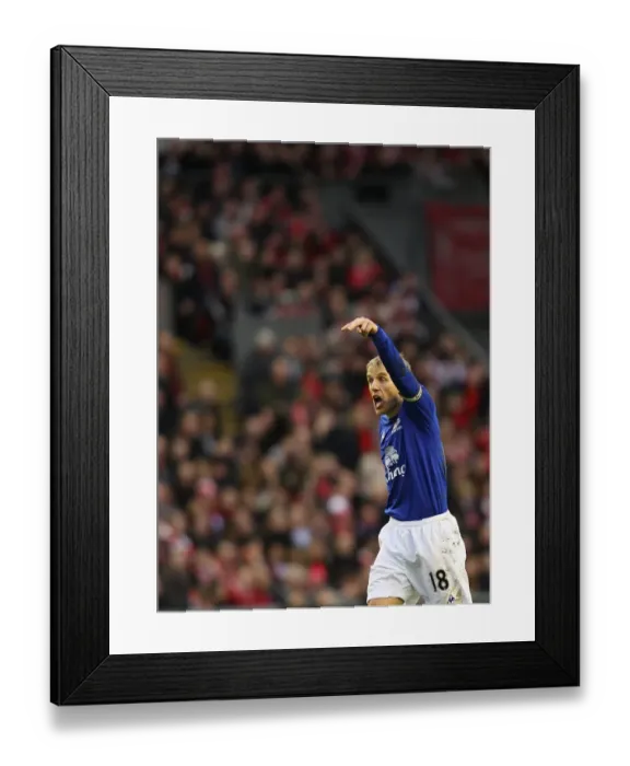 Framed Print : Phil Neville at Anfield: Liverpool vs. Everton, Barclays Premier League Showdown (January 16, 2011) Framed Print : Phil Neville at Anfield: Liverpool vs. Everton, Barclays Premier League Showdown (January 16, 2011)